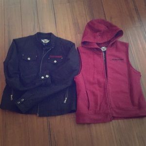Harley Davidson two piece jacket